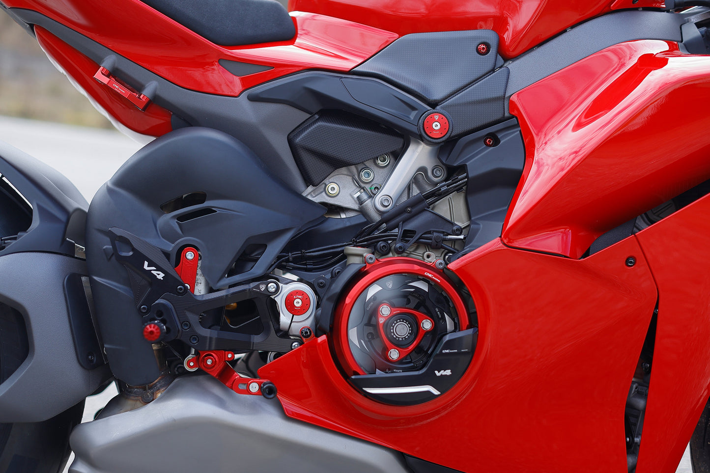 Adjustable rear sets RPS Ducati Panigale V4 Tricolore (2025+)