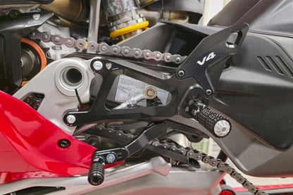 Adjustable rear sets RPS Ducati Panigale V4 Tricolore (2025+)