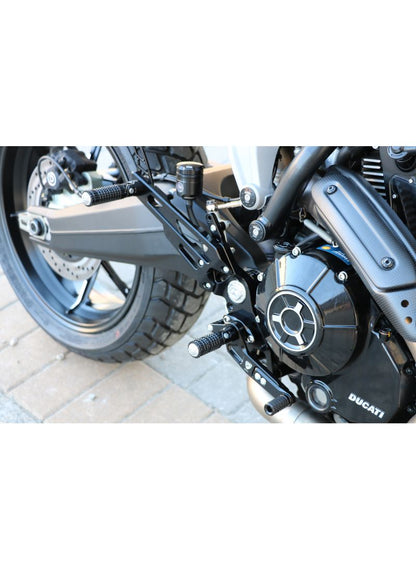 Adjustable rear sets Ducati Scrambler 1100
