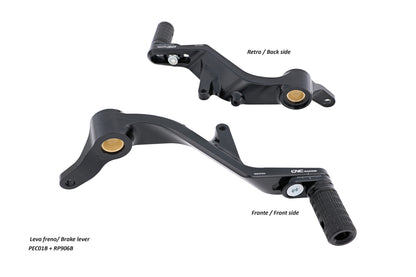 CNC Racing Vast Schakelpedaal of Rempedaal Uiteinde – M6 – Universeel