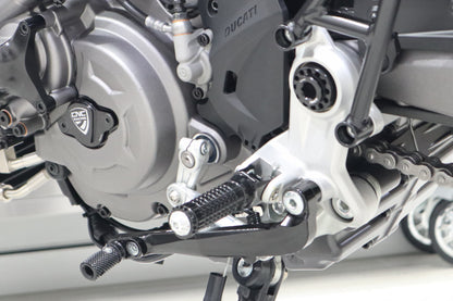 Rempedaal en schakelpedaal set "Slide" for Ducati Hypermotard 950 SP (2019-2026)