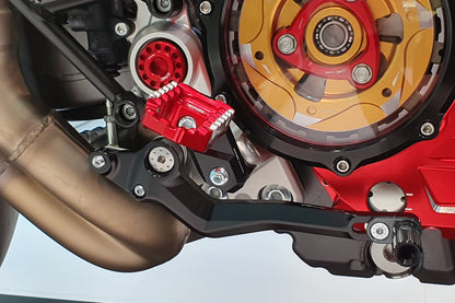 Rempedaal en schakelpedaal set "Slide" for Ducati Hypermotard 950 SP (2019-2026)
