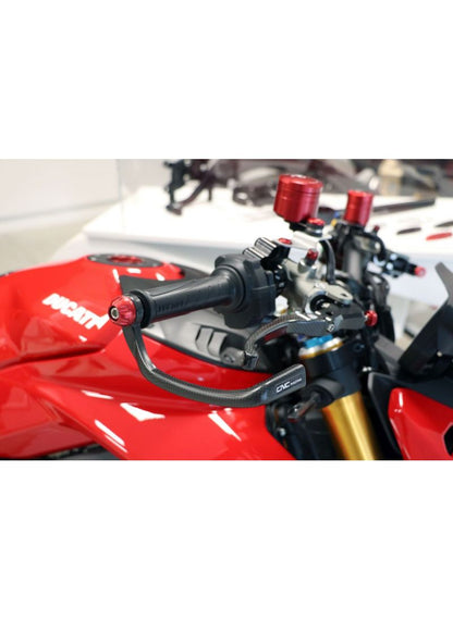 Carbon remhendel beschermer - CNC Racing Aprilia RSV4 (2021+)