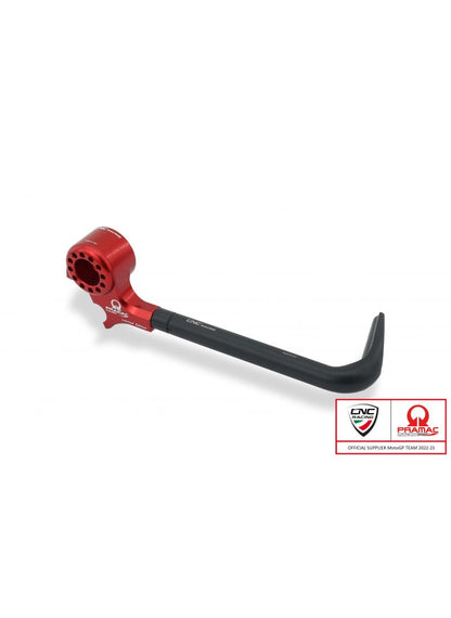 Remhendel beschermer met bar-end spiegel montage - Pramac Racing Limited Edition Aprilia Tuono V4 (2011-2014)