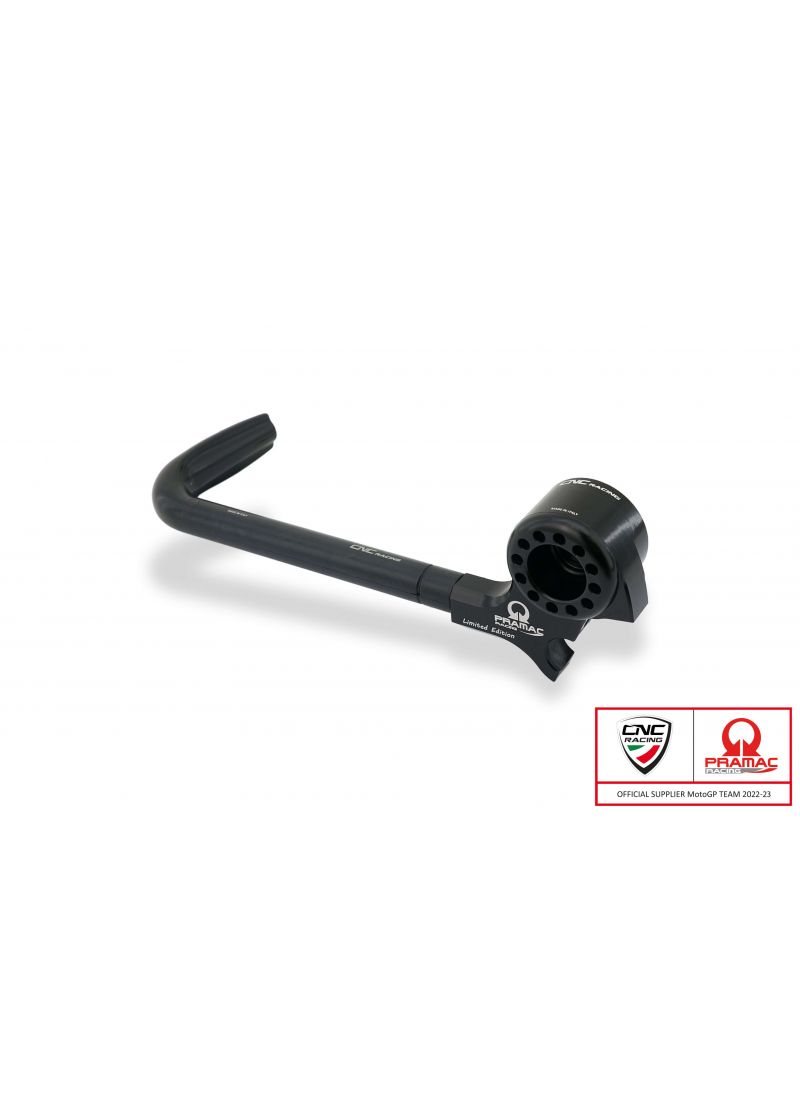 Clutch Lever Guard with Bar-End Mirror Fitting - Pramac Racing Limited Edition