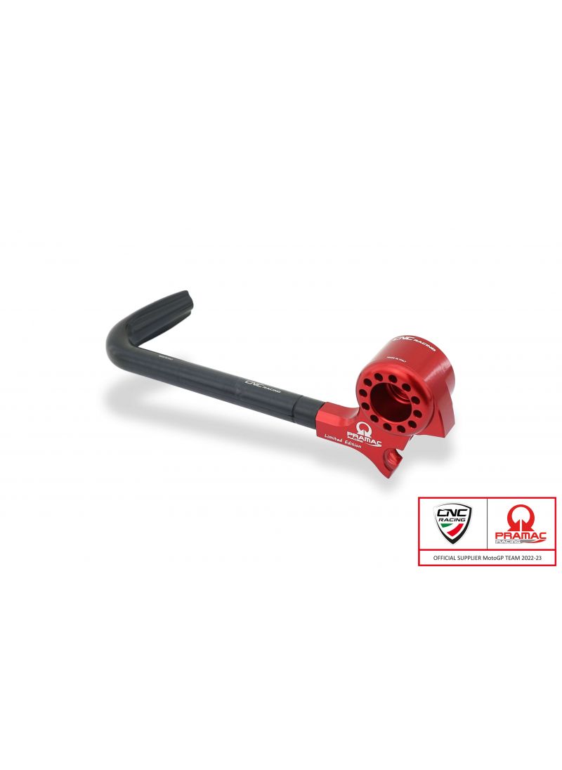 Clutch Lever Guard with Bar-End Mirror Fitting - Pramac Racing Limited Edition