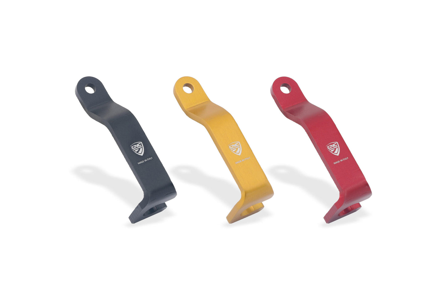 CNC Racing PR203 kabelgeleider Ducati Multistrada V2S in zwart rood en goud