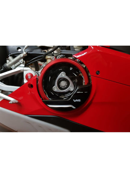 Clutch Cover Protector Ducati Panigale V4 CNC Racing