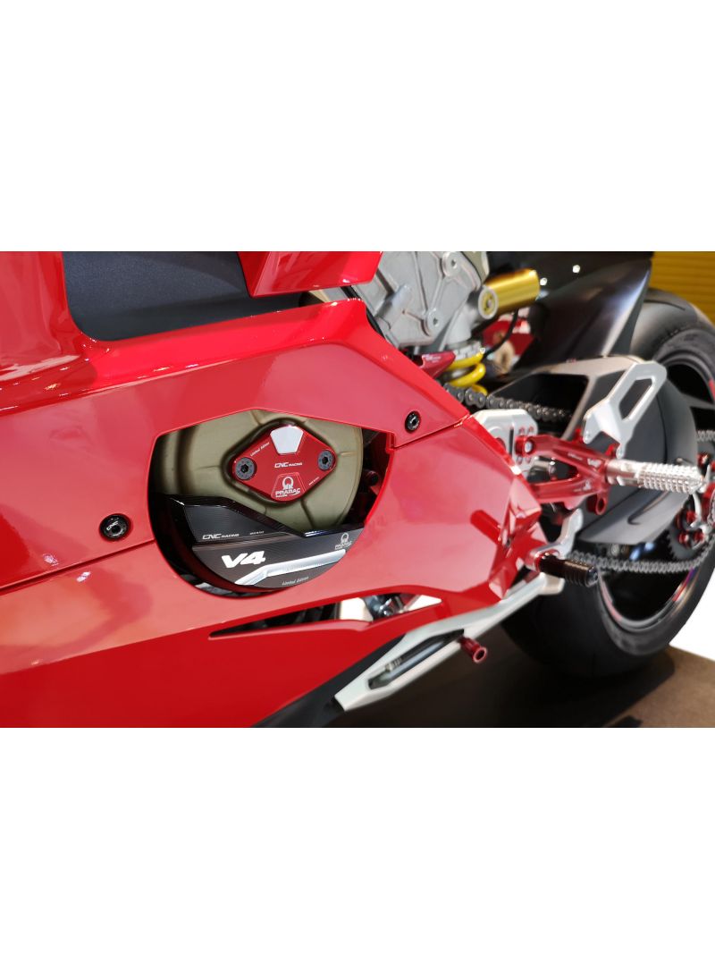 Generator Cover Protector Ducati Panigale V4 CNC Racing - Pramac Limited Edition