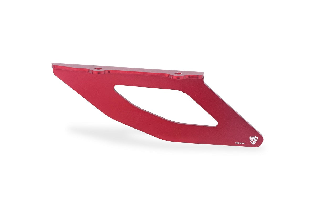 CNC Racing PR332R kettingbeschermer rood zijaanzicht