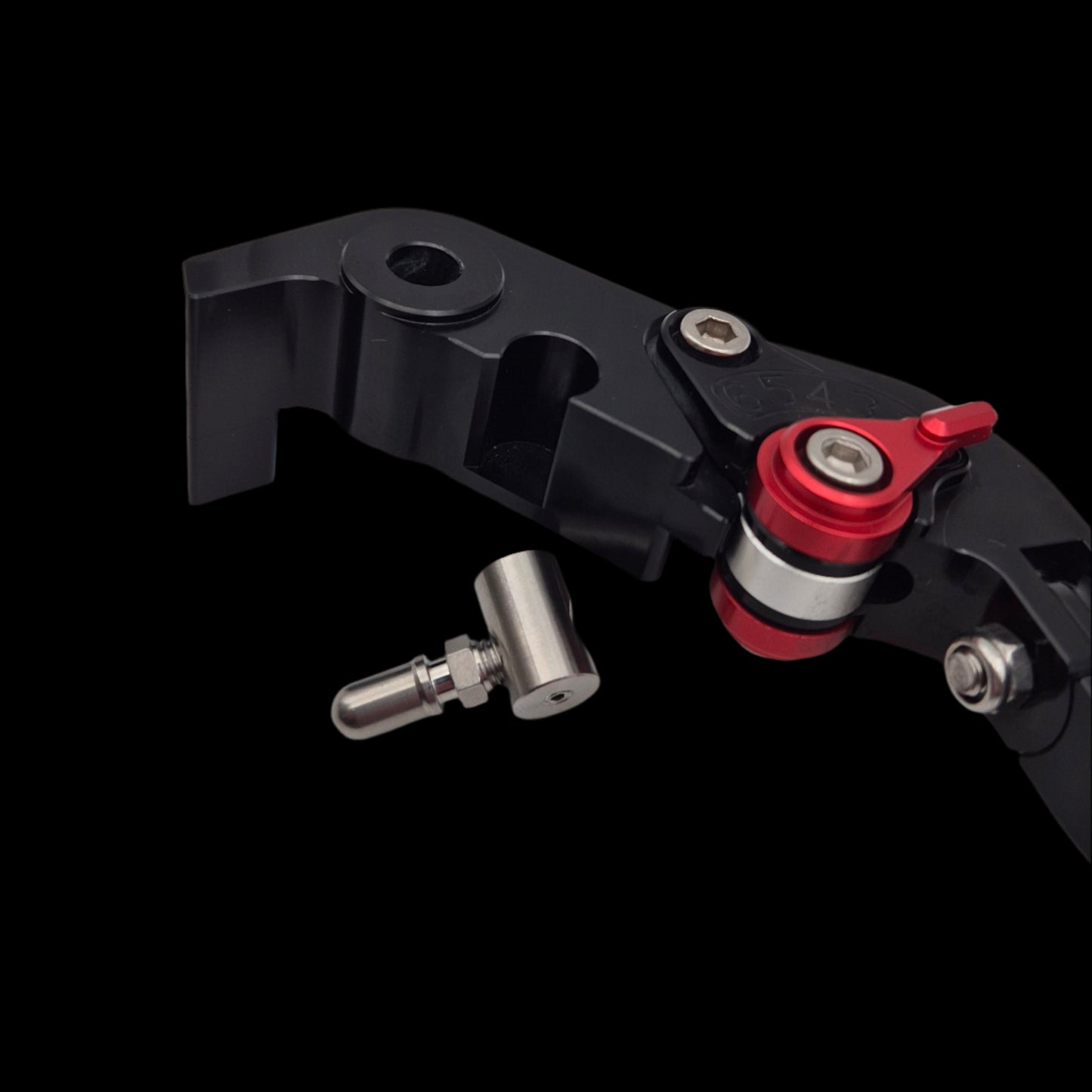 Evotech Performance reserve drukpen voor Brembo remhendel koppelingshendel rempomp koppelingspomp busje overzichtsfoto zijaanzicht