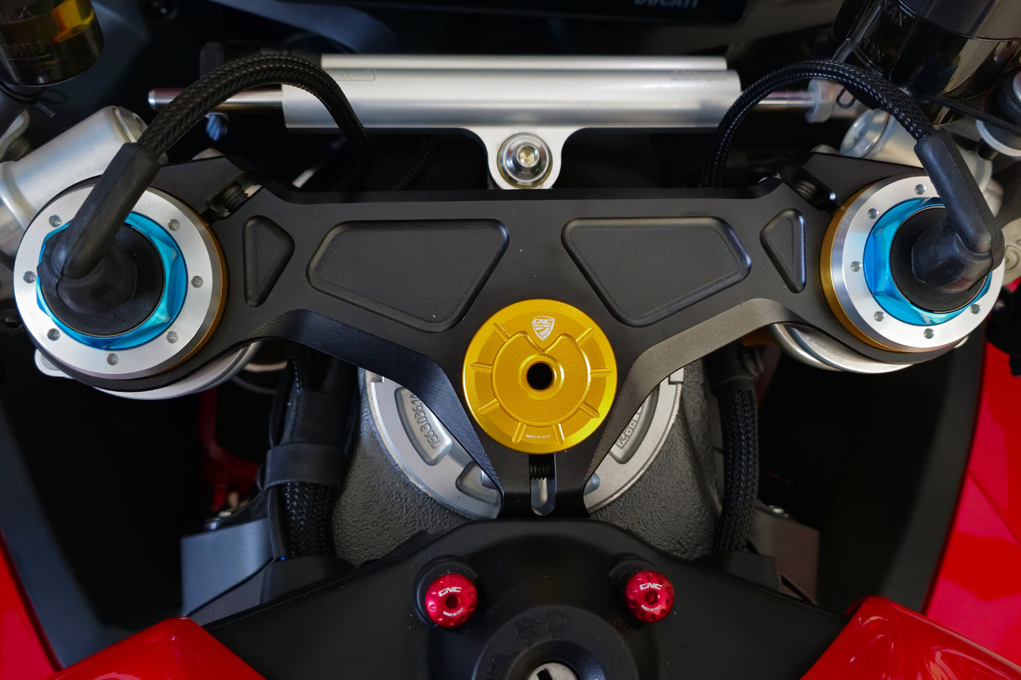 Upper Steering Stem Plate Panigale V4