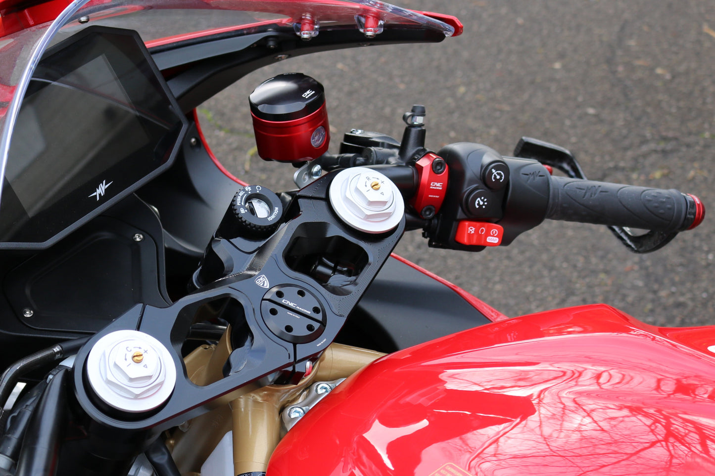 Brembo steun zonder spiegel schroefdraad Kawasaki Z900 (2017-2019)