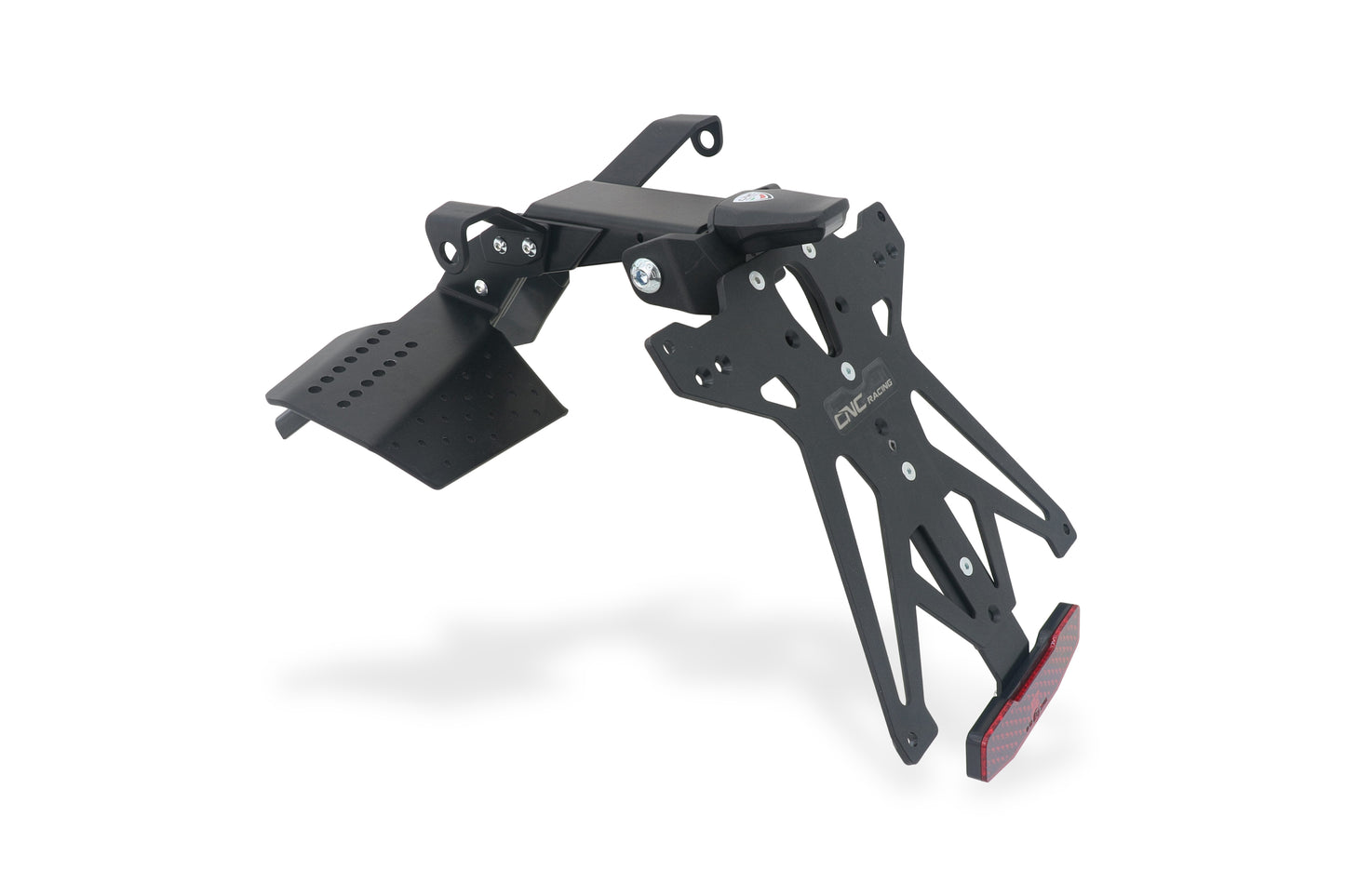 Evotech Ducati Hypermotard 950 SP Kentekenplaathouder (2019-2025) (Termignoni Single Race Exhaust Compatible)