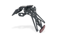 PT309B kentekenplaathouder links vooraanzicht zwart KTM 1390 Super Duke R
