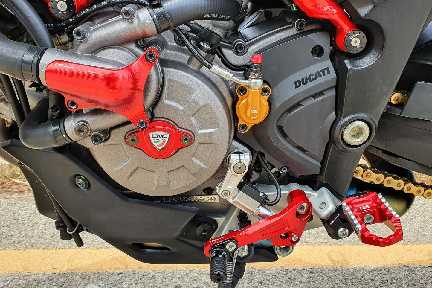 Snelwissel achtertandwieldrager 5-bouts (smalle achteras) Ducati Hypermotard 950 (2019-2025)