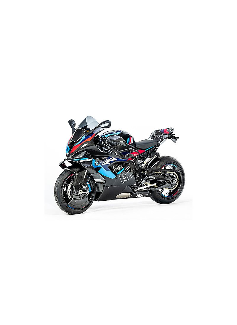 Frame Cover big left glossy carbon M1000RR 2023+