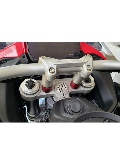 Spacers (30mm) for OEM handlebar clamp - Ducati Multistrada V4