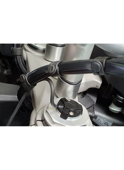 Spacers (30mm) for OEM handlebar clamp - Ducati Multistrada V4