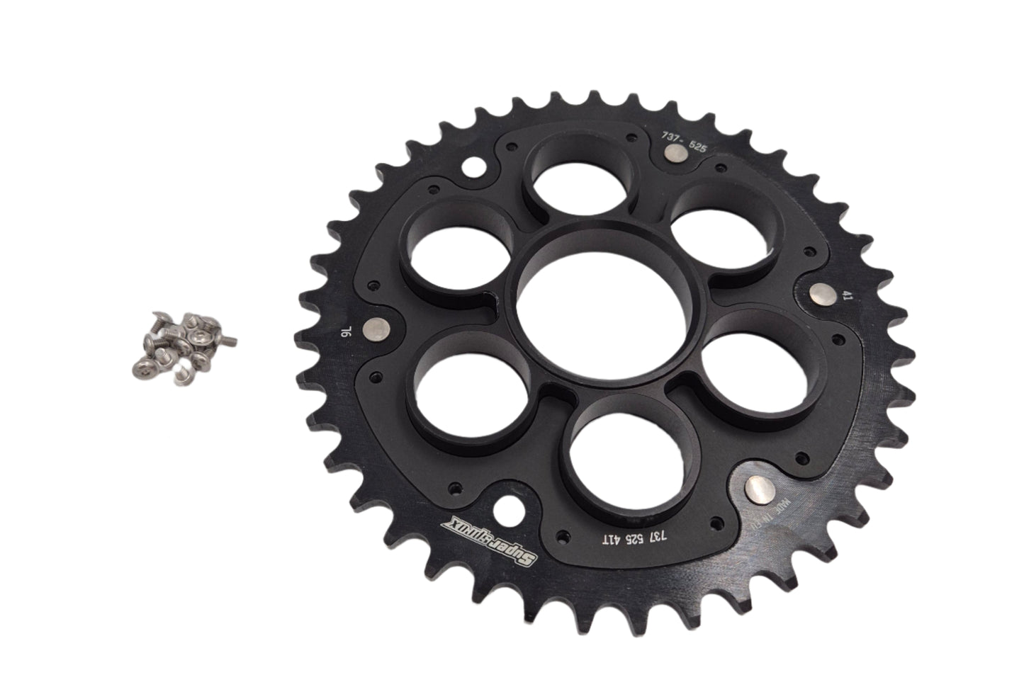 SuperSprox Stealth Ducati achtertandwiel RSA-755_525_41:BLK