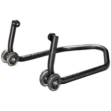 Modulaire paddockstand met paddockbobbins (rollers) en vier wielen - Kawasaki Z1100 (2026+)