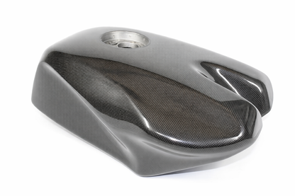 SC00003B carbon benzinetank Ducati 748 916 996 998 zijaanzicht rechtsvoor