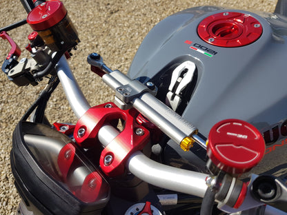 Top steering clamp for steering damper Monster 1200 R (2016-2019)