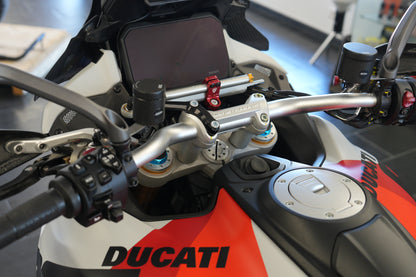 Kit d'installation de l'amortisseur de direction pour Ducati Multistrada V4 Pikes Peak 2022+