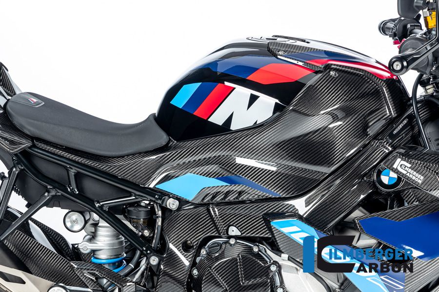 
                  
                    Panneau latéral du réservoir Version complète en carbone glossé BMW M1000R (2023+)
                  
                