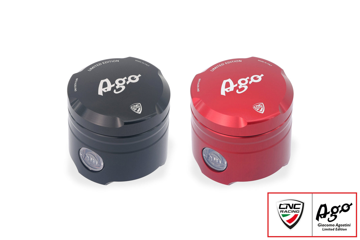 Brake fluid reservoir 25ml - Giacomo Agostini Limited Edition Ducati Hypermotard 1100 EVO (2010-2012)