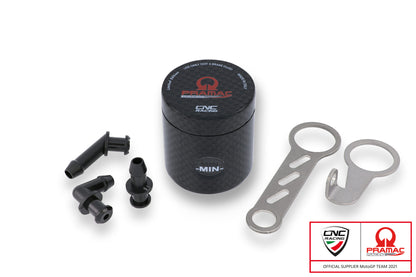 Carbon 12ml (achter)rem of koppeling vloeistof reservoir - Pramac Racing Limited Edition - Universeel