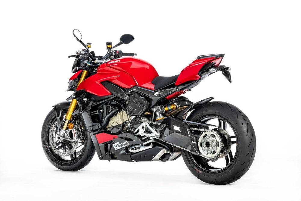 
                  
                    Couvre-brassard arrière Couvercle de carbone brillant Ducati Streetfighter V4S (2023+)
                  
                