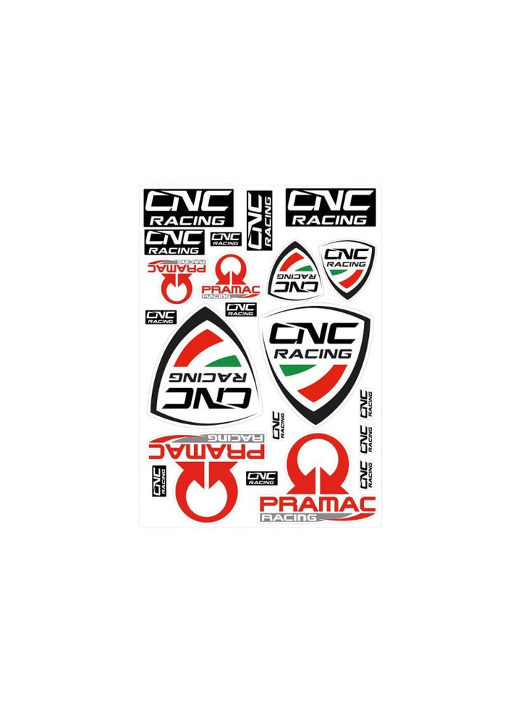 Pramac Racing und CNC Racing Sticker Kit