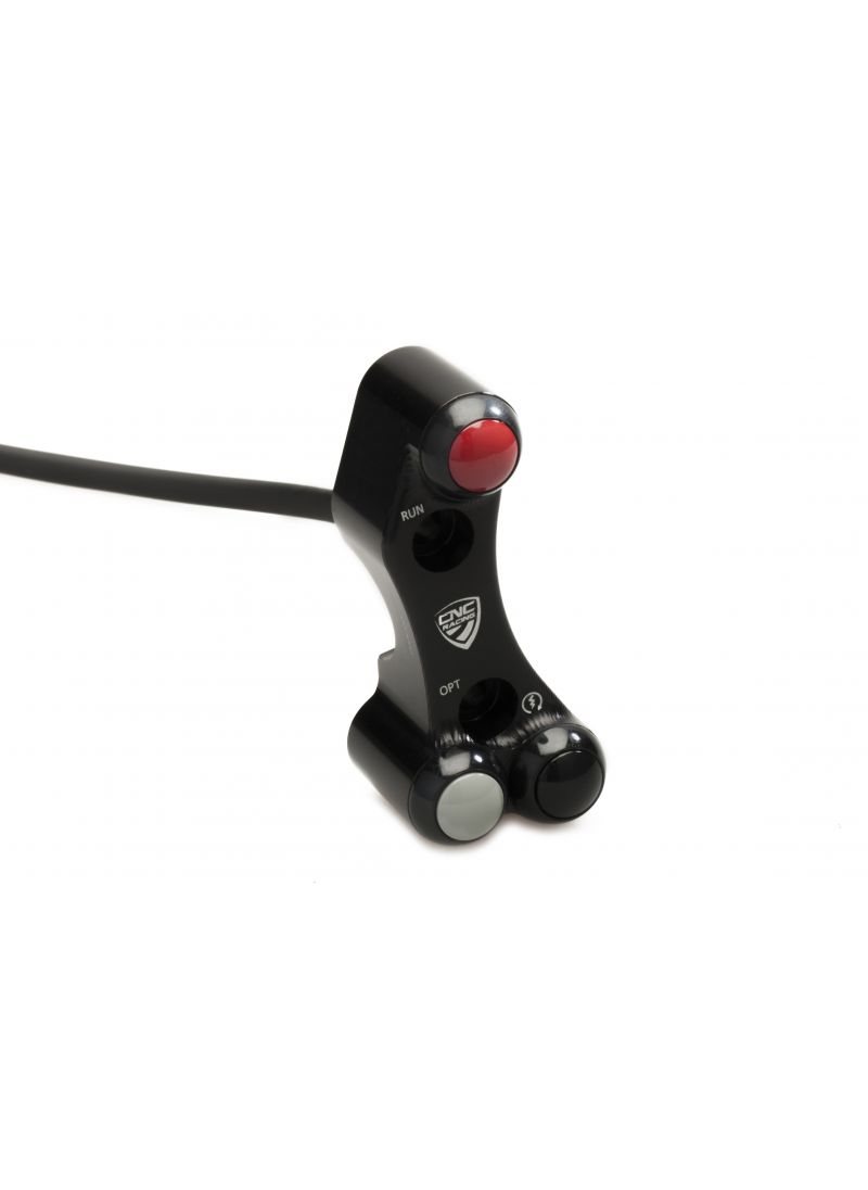 Right handlebar switch - OEM and RCS Brembo brake master cylinder Ducati Hypermotard 1100 EVO (2010-2012)