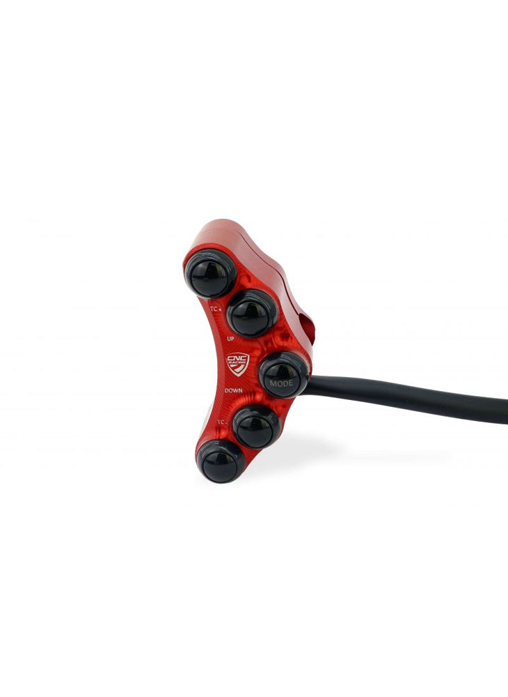 Left Handlebar Switch Panigale V4 and Streetfighter V4 - Racing - Red Version