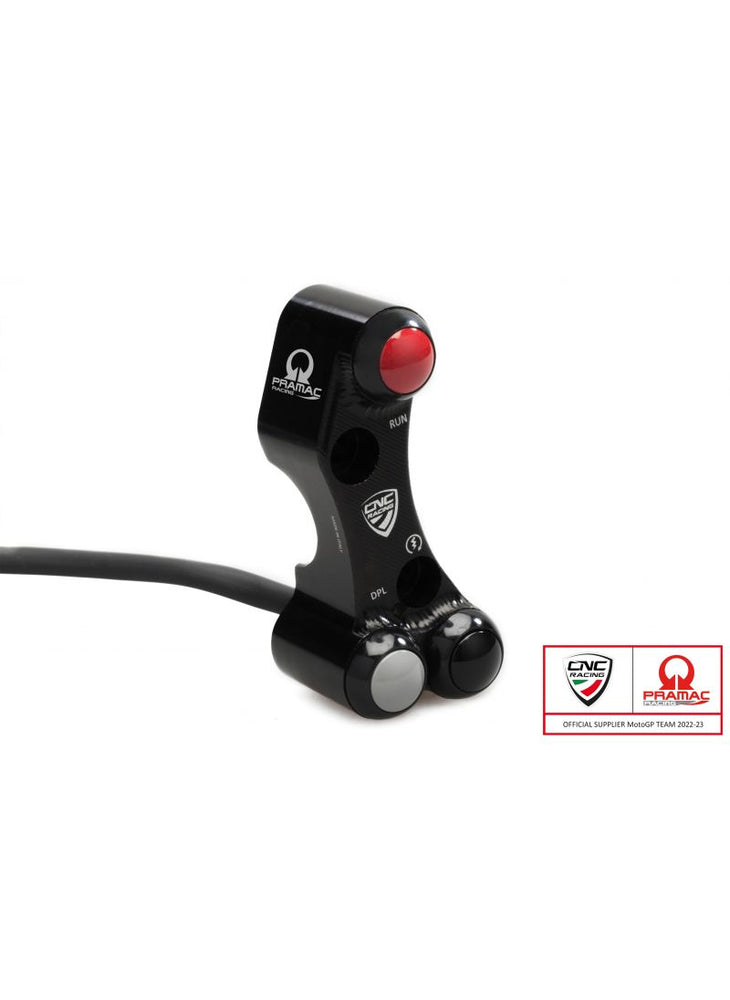 Right handlebar switch Ducati Panigale V4 / V4S 2018+ - Brembo billet CNC and forged brake master cylinder - Pramac Racing Ducati Panigale V4 S (2021+)