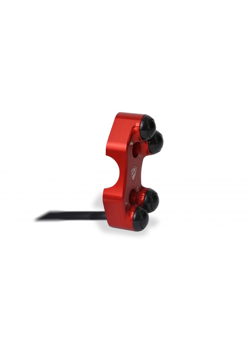 CNC Right handlebar switch Ducati Streetfighter V4 / V4S 2020+ - OEM and RCS Brembo brake master cylinder