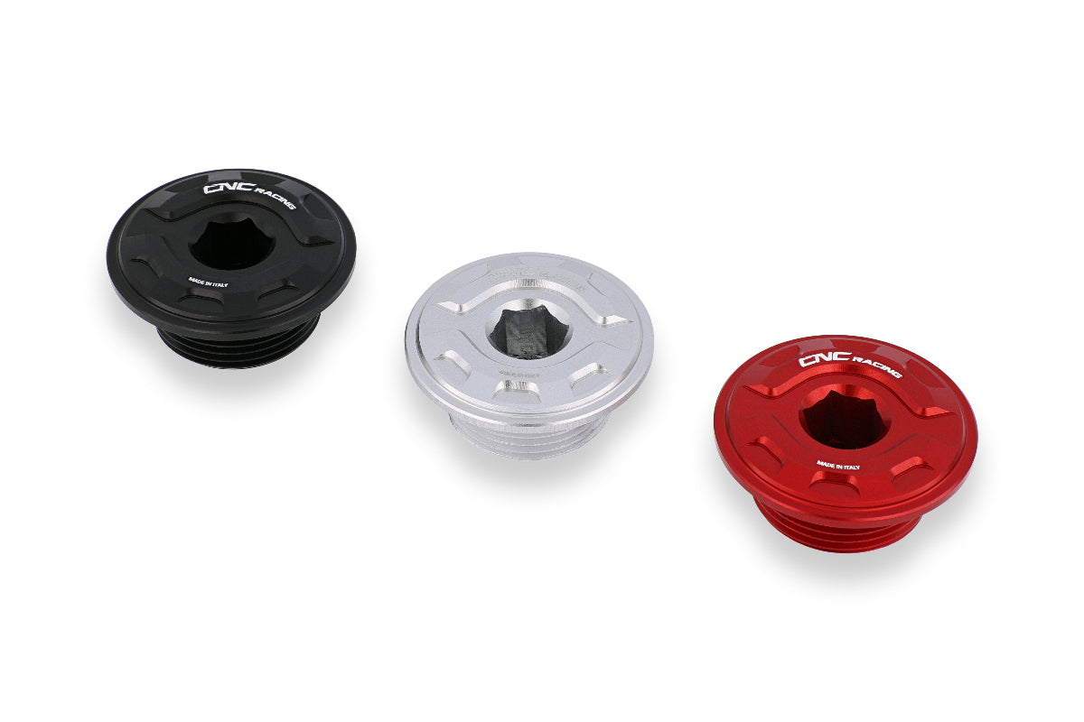 Olievuldop 'Gear' Suzuki GSX750F Katana (1998-2006) beschikbare kleuren zwart rood zilver