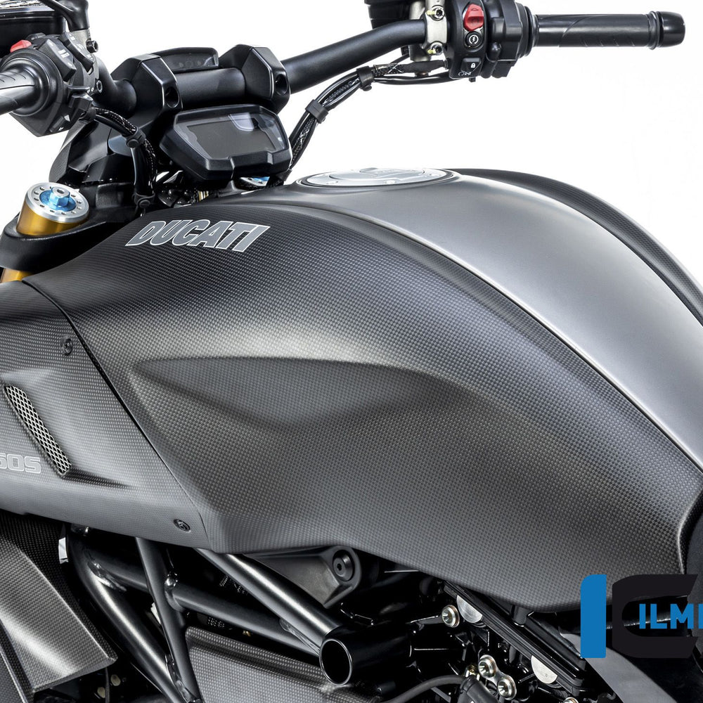 Tankcover left side matt Diavel 1260 2019+ Ducati Diavel Carbon (2011-2018)