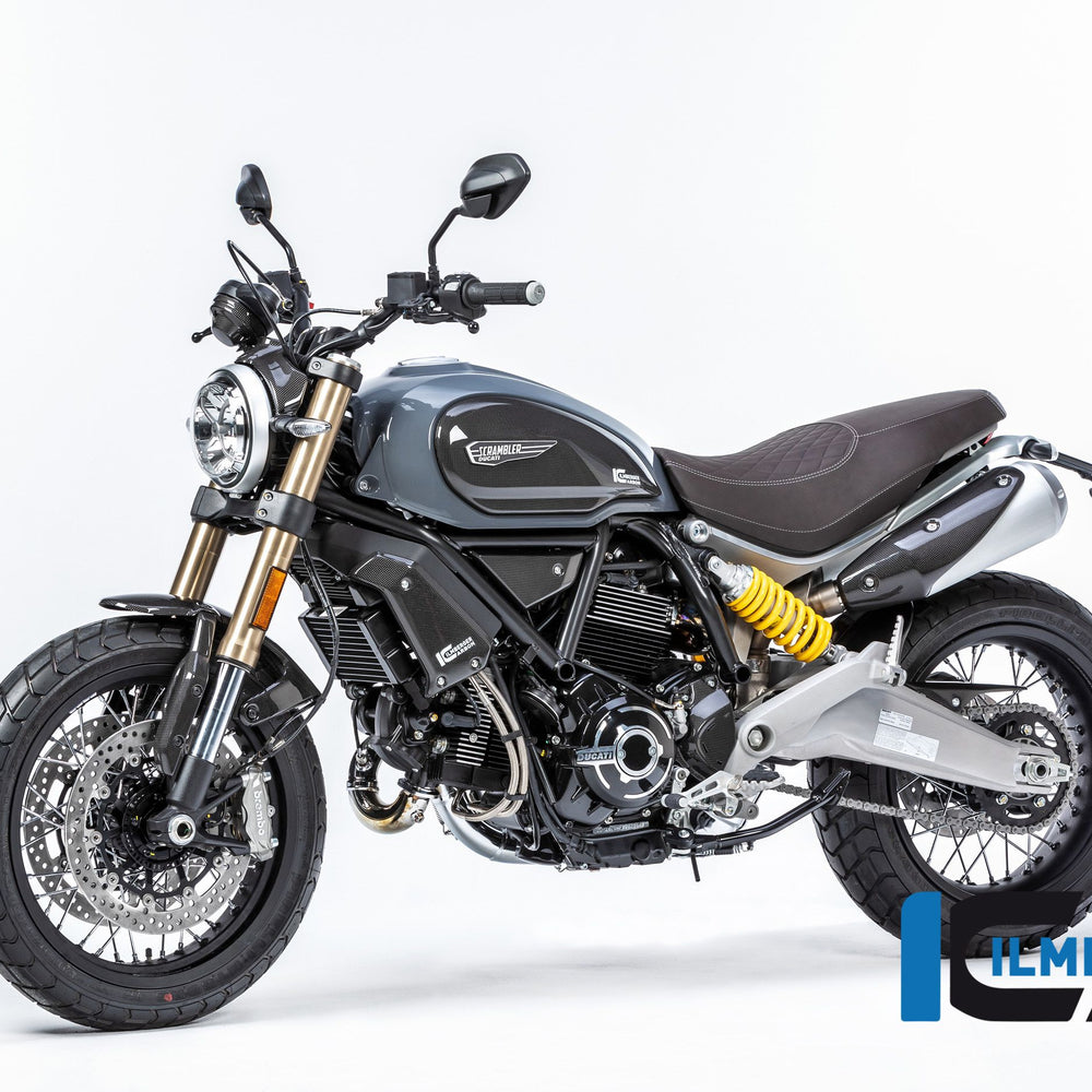 Tank cover left gloss surface Ducati Scrambler 1100 Sport (2018-2020)