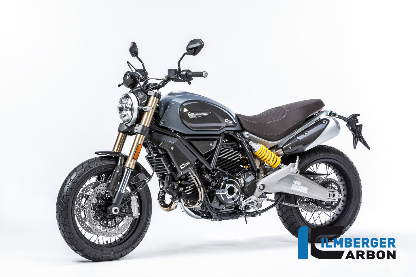 Tank cover left gloss surface Ducati Scrambler 1100 Sport (2018-2020)