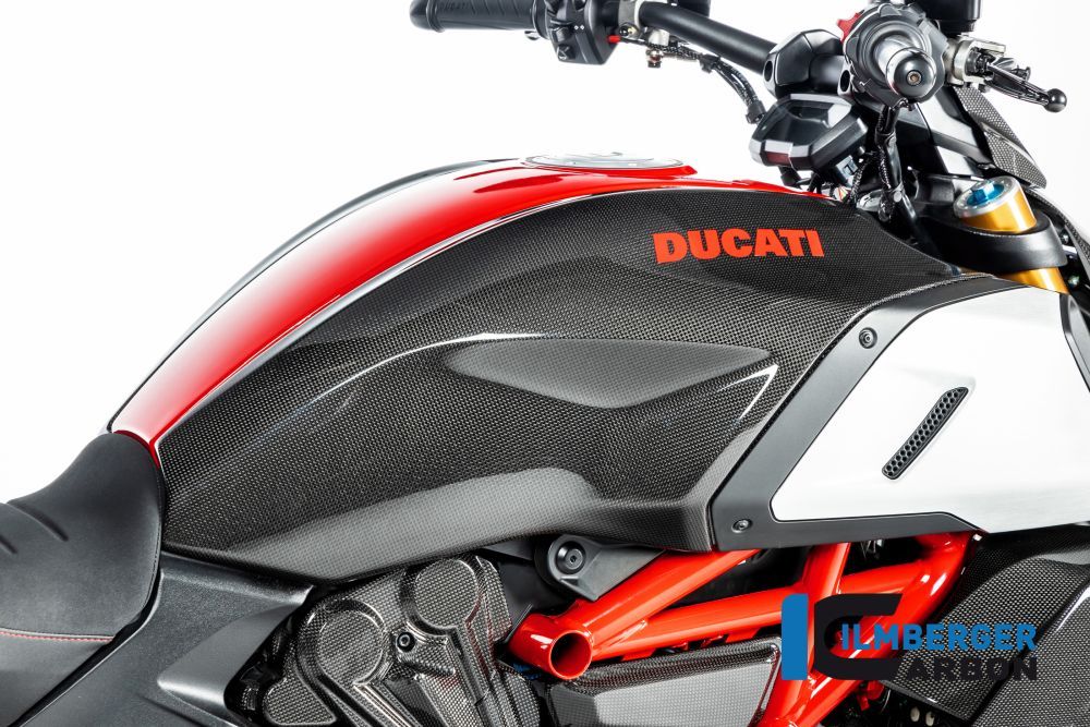 Tank cover Right Side Gloss Ducati Diavel 1260S (2019-2022)