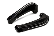 CNC Racing valblokset aluminium bicolore zwart-zilver - Ducati v (2019-2022)