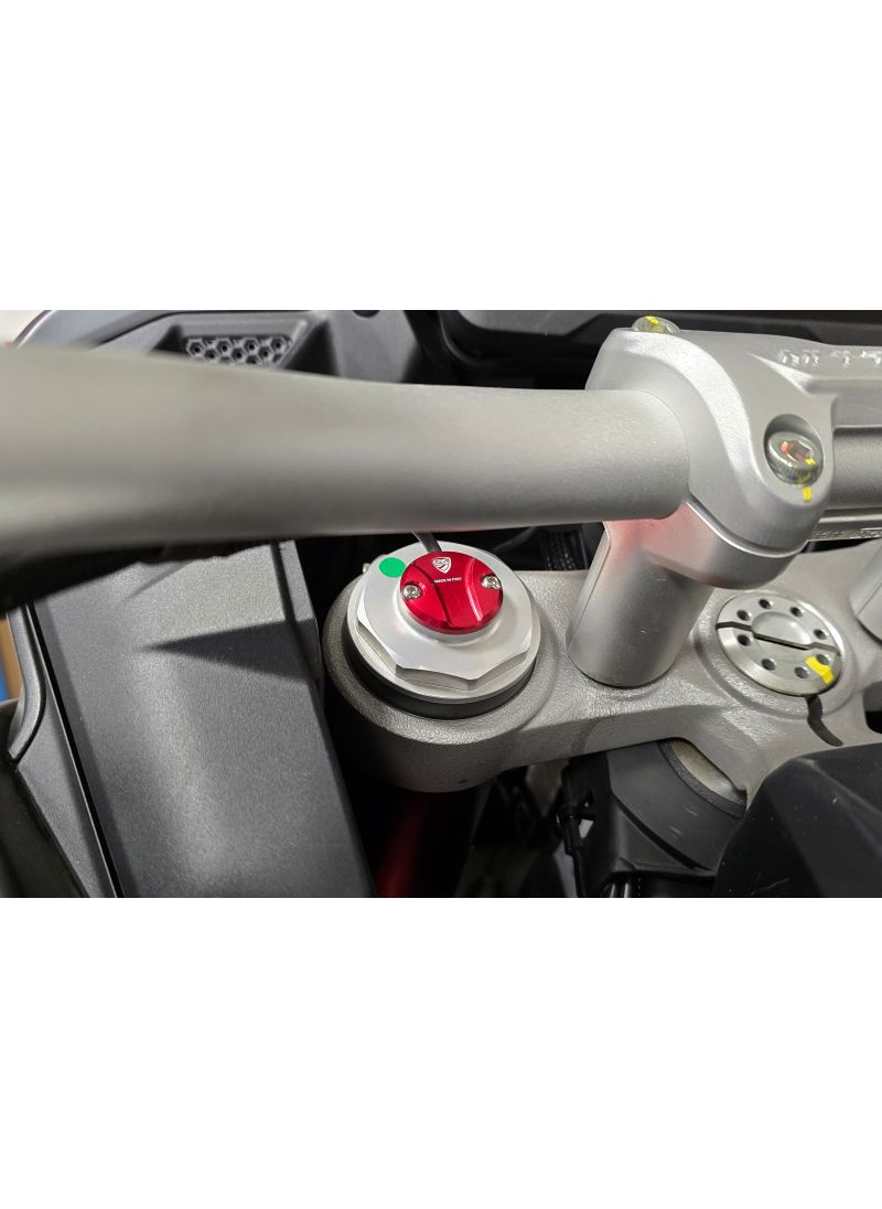 Fork Leg Plug Cover (1 pc.) - Ducati Multistrada V4 Rally (2025+)