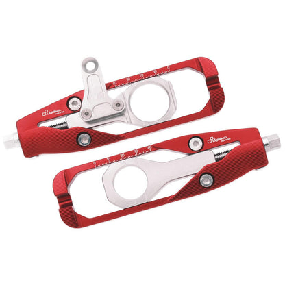 Kettingspanner kit (2 st.) met achterremklauw steun Yamaha R6 (2017+)