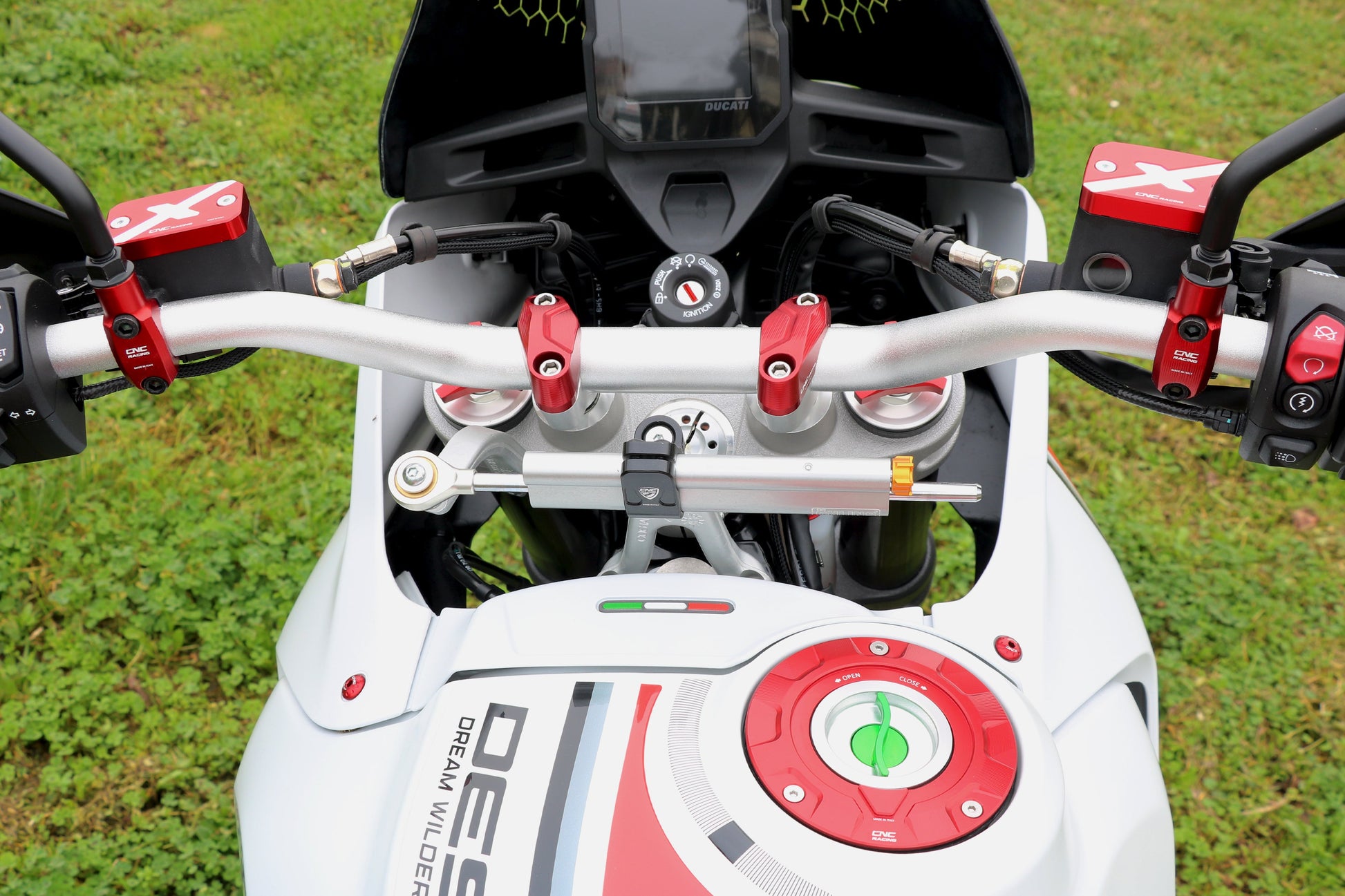 Fuel Tank Cap - Tricolore
