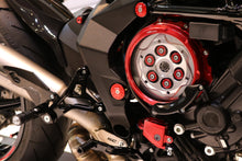 CNC Racing Achterremvloeistof reservoir cover MV Agusta gemonteerd