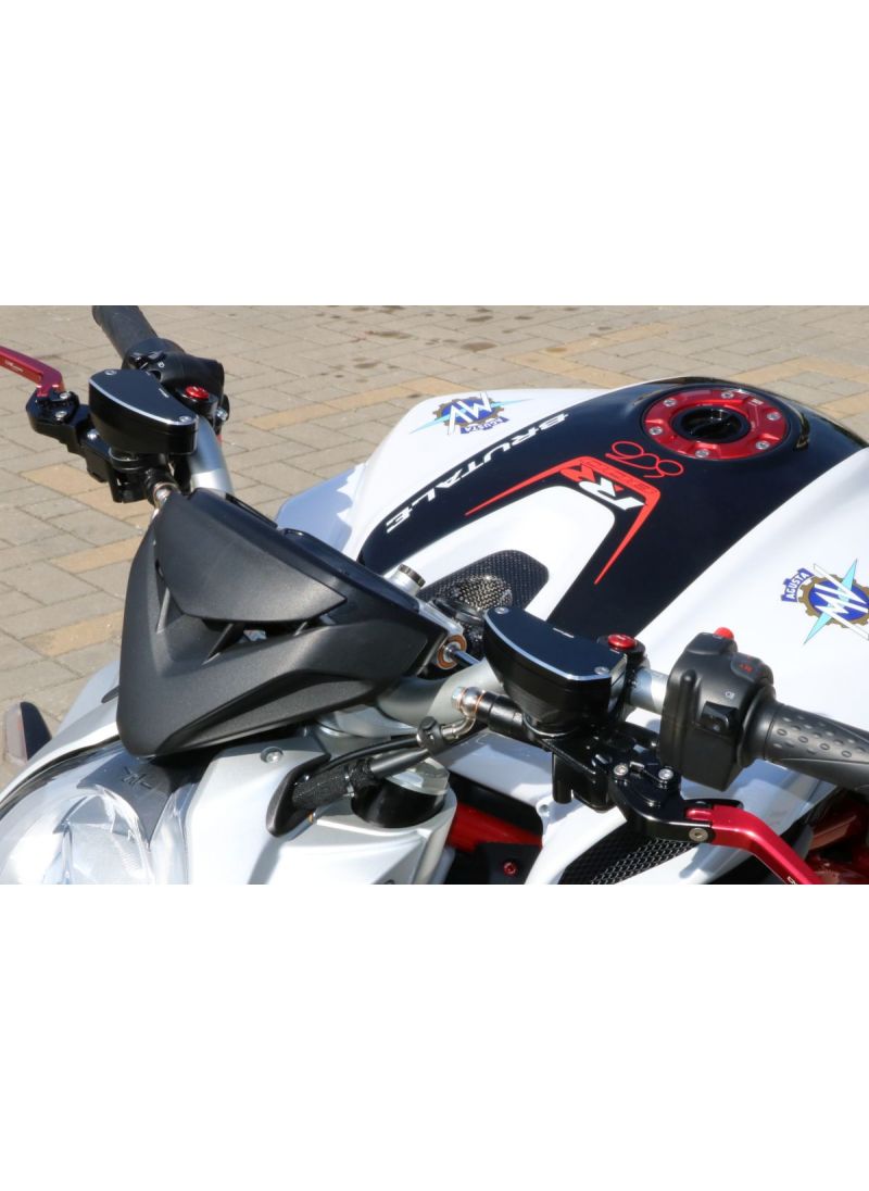 Front Brake Fluid Reservoir Cap 'Bicolore' MV Agusta