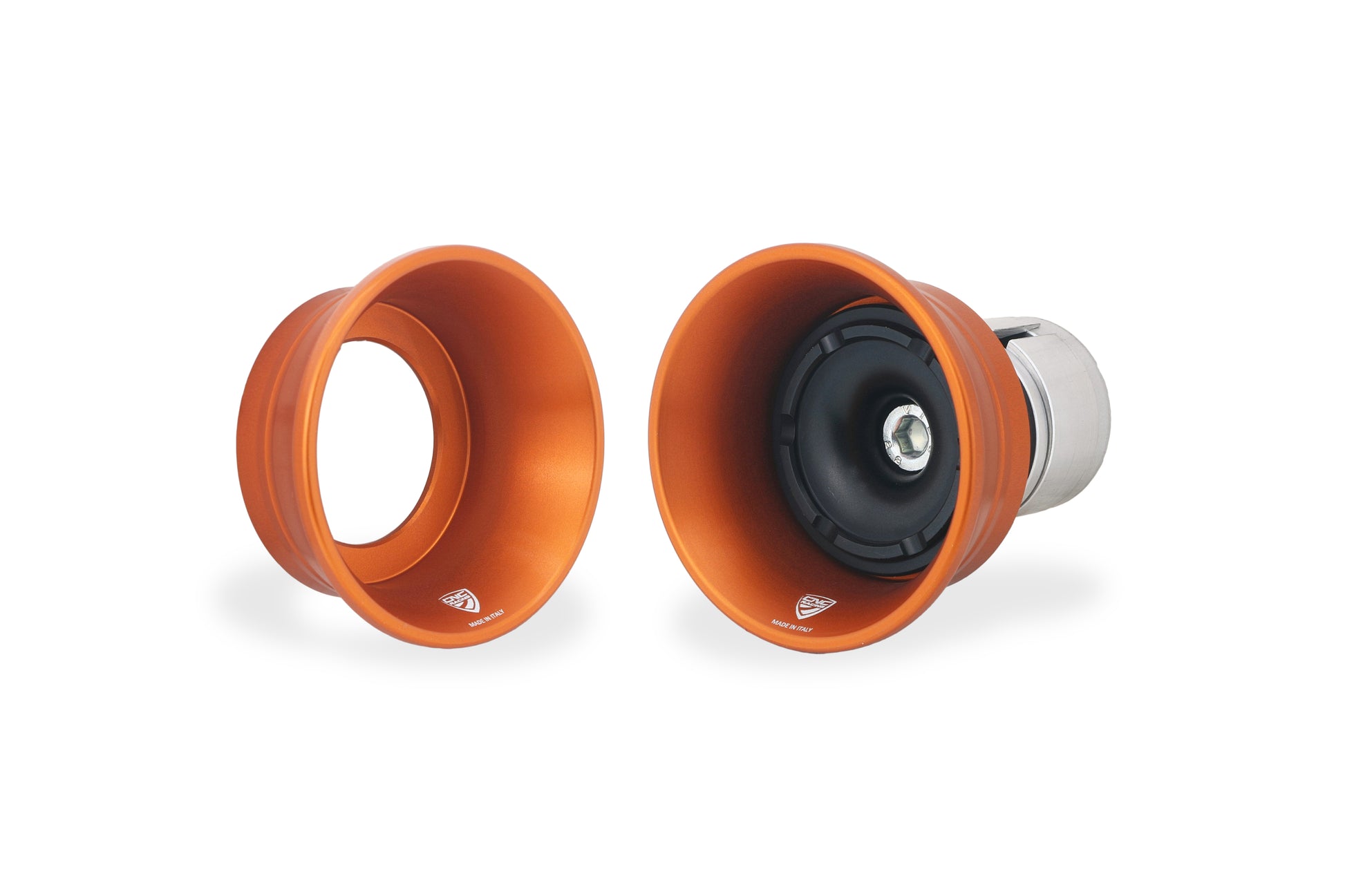 TP551OB paddock stand bobbins voorwiel vooraanzicht oranje-zwart