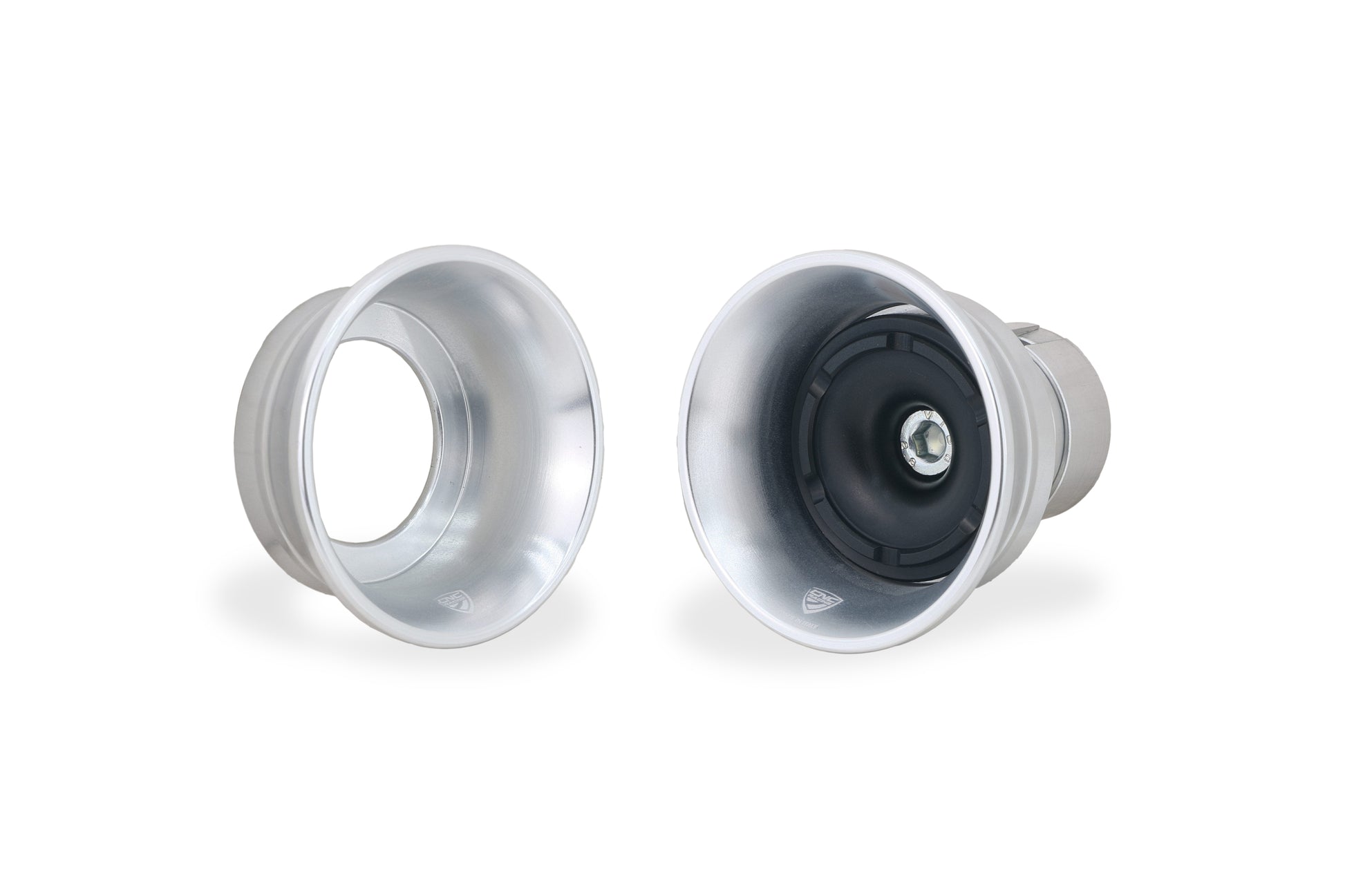 TP552SB paddock bobbins achterwiel vooraanzicht zilver-zwart